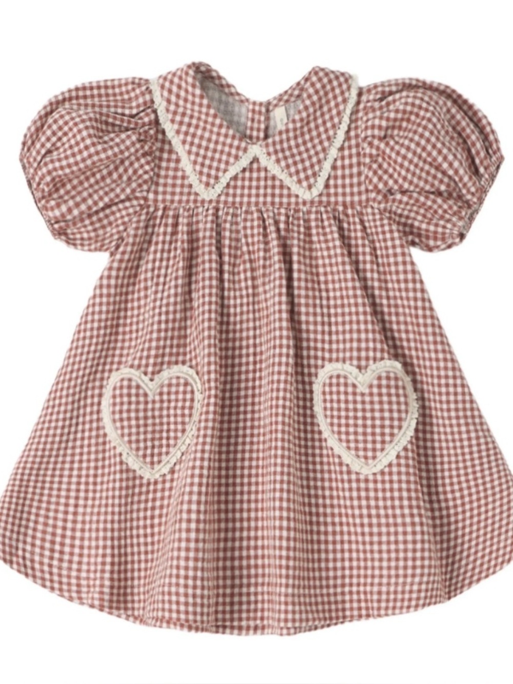 Quincy Mae Coraline Dress - Red gingham